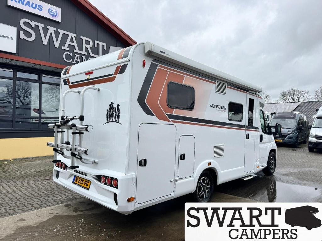 Weinsberg CaraCompact 600 MEG Edition [pepper] 160pk 9 traps, Automaat, Ringverwarming, Koelkast, Tot en met 2