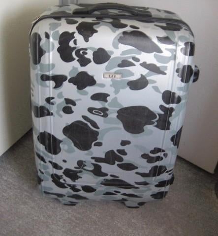 GROTE RUIME LIV KOFFER MET MOOIE PRINT als nieuw, Sieraden, Tassen en Uiterlijk, Koffers, Hard kunststof, 45 tot 55 cm, Zo goed als nieuw