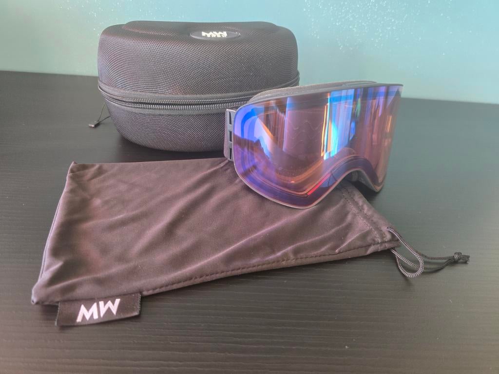 MW Skibril - Zo goed als nieuw, Sport en Fitness, Skiën en Langlaufen, Overige merken, Overige typen, Ophalen of Verzenden, Zo goed als nieuw