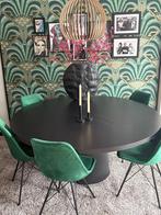 Designer tafel Marcel Wanders ronde  160 cm incl 6 stoelen, Ophalen, Gebruikt, 150 tot 200 cm, Rond