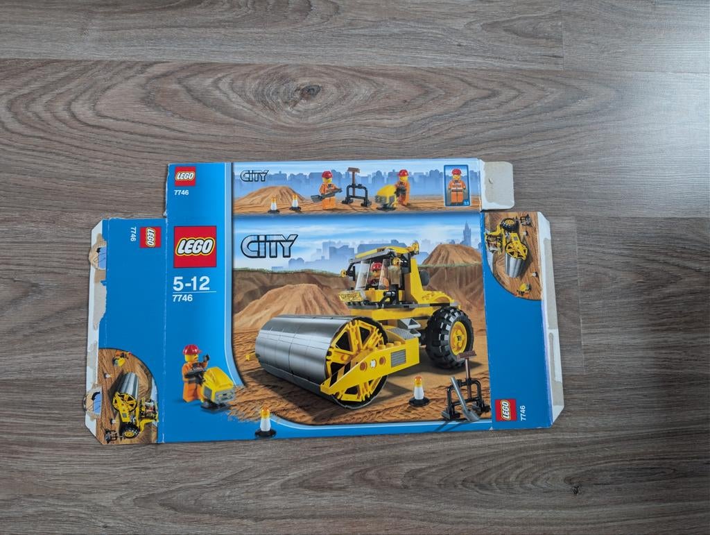 Lege Lego doos van set 7746 van bouw thema, Gebruikt, Lego, Overige typen, Ophalen of Verzenden