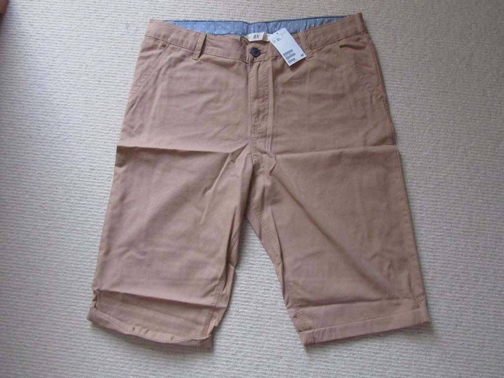 Beige short H&M 170X, Kinderen en Baby's, Kinderkleding | Maat 170, Broek, Verzenden, H&M, Nieuw