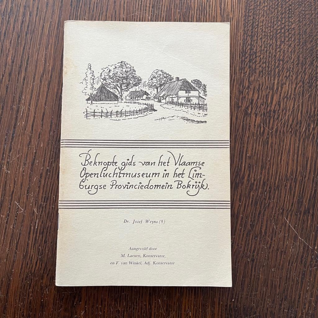 Gids van Openluchtmuseum Bokrijk, Overige typen, Ophalen of Verzenden, Benelux, Gelezen