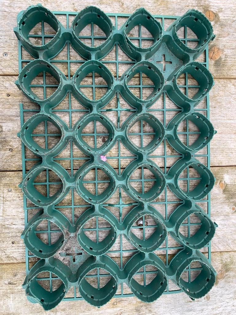 grastegels groen, Ophalen, Kunststof, Overige typen, Zo goed als nieuw