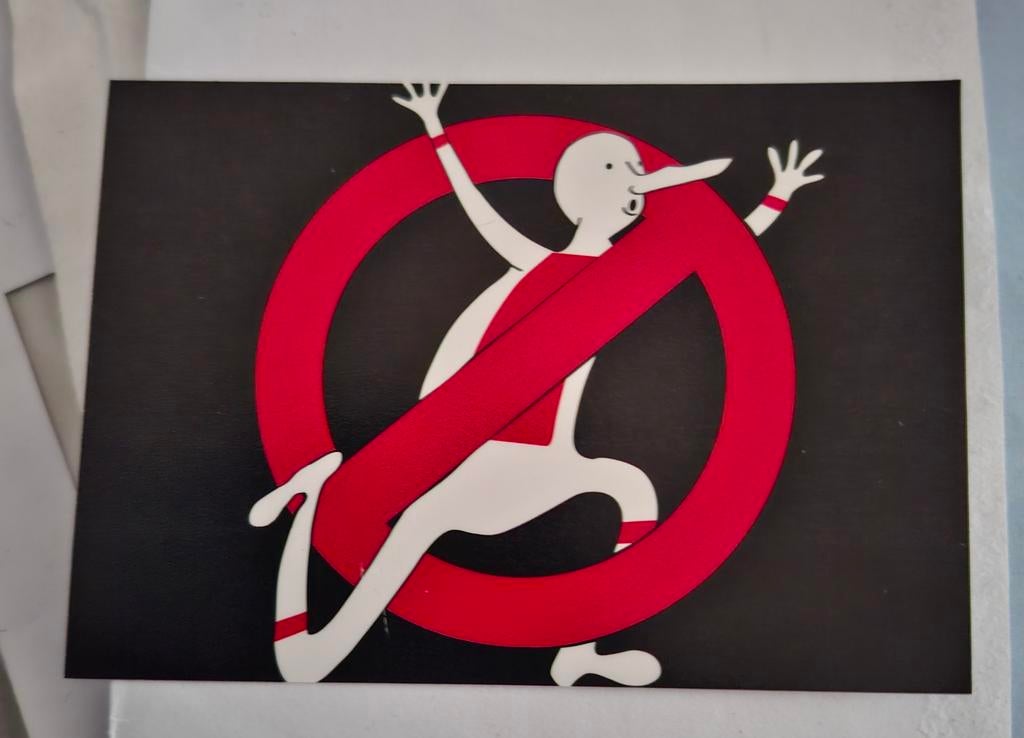 Sticker verboden voor...., Verzamelen, Stickers, Ophalen of Verzenden, Nieuw, Sport