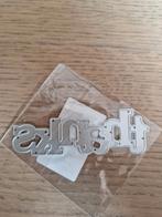 Snijmal 'Thanks' voor kaarten en scrapbooking, Ophalen of Verzenden