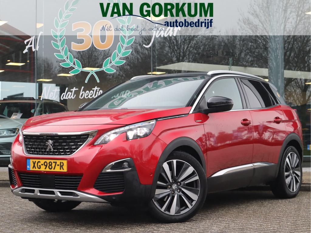 Peugeot 3008 GT Line Navi /Trekh / Pdc / Keyless / Stoelverw, Auto's, Peugeot, Voorwielaandrijving, Gebruikt, 1199 cc, Bedrijf