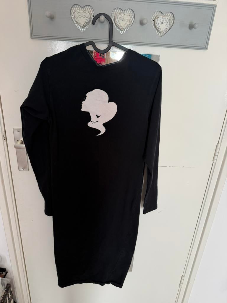 Jurk van Reinders maat S, Ophalen of Verzenden, Zo goed als nieuw, Zwart, Onder de knie