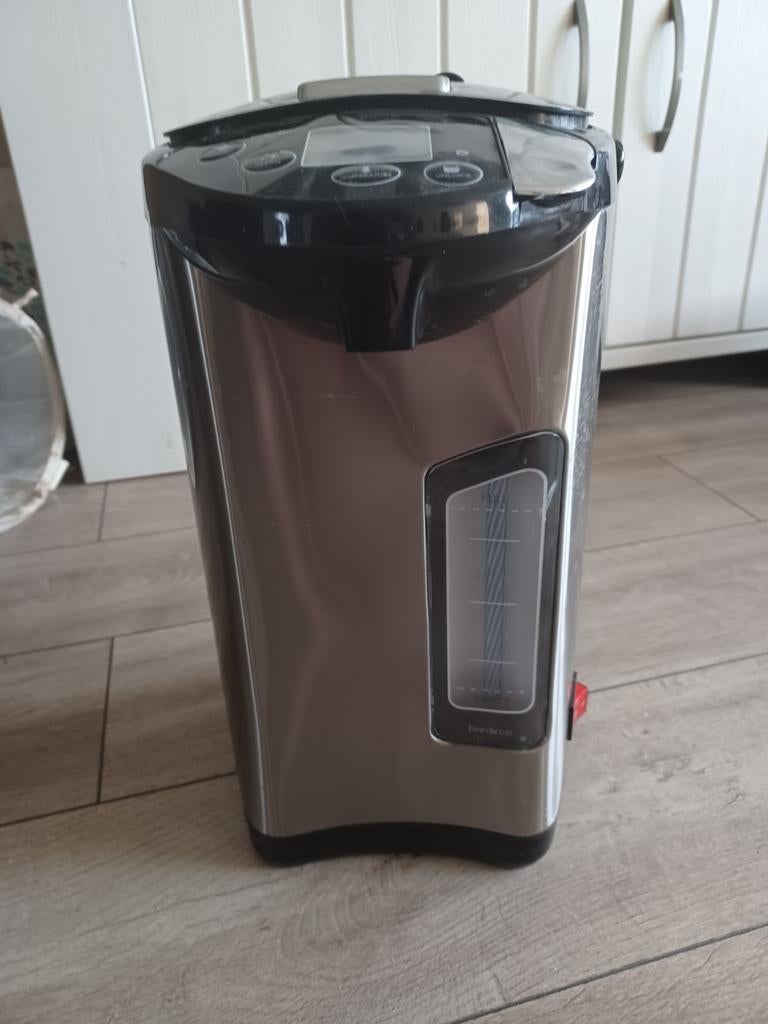 Bredco waterboiler 5 liter, 2 liter of meer, Ophalen, Zo goed als nieuw, Rvs