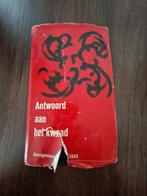 Antwoord aan het kwaad, Boeken, Oorlog en Militair, Gelezen, Ophalen of Verzenden, Prof.Dr.J.Presser, Voor 1940