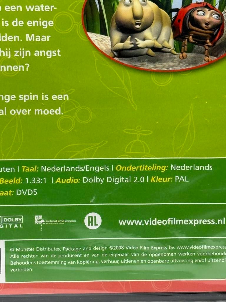 Webster de Bange Spin DVD - Max Lucado Kids NIEUW SEAL 001, Cd's en Dvd's, Alle leeftijden, Verzenden, Nieuw in verpakking, Europees