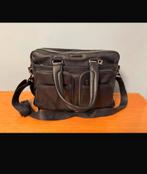 Piquadro aktetas leer, Computers en Software, Ophalen of Verzenden, 15 inch, Zo goed als nieuw, Aktetas