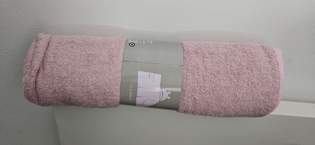 Baby badcape roze, Ophalen of Verzenden, Nieuw, Overige typen