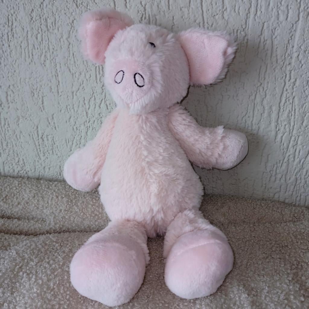 Sligro food group roze varken knuffel., Overige merken, Overige karakters, Overige typen, Ophalen of Verzenden