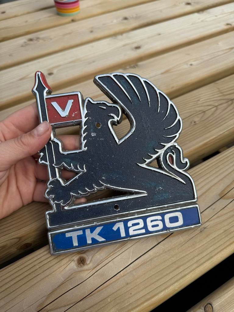 Vedford TK 1260 Embleem, Ophalen of Verzenden, Gebruikt