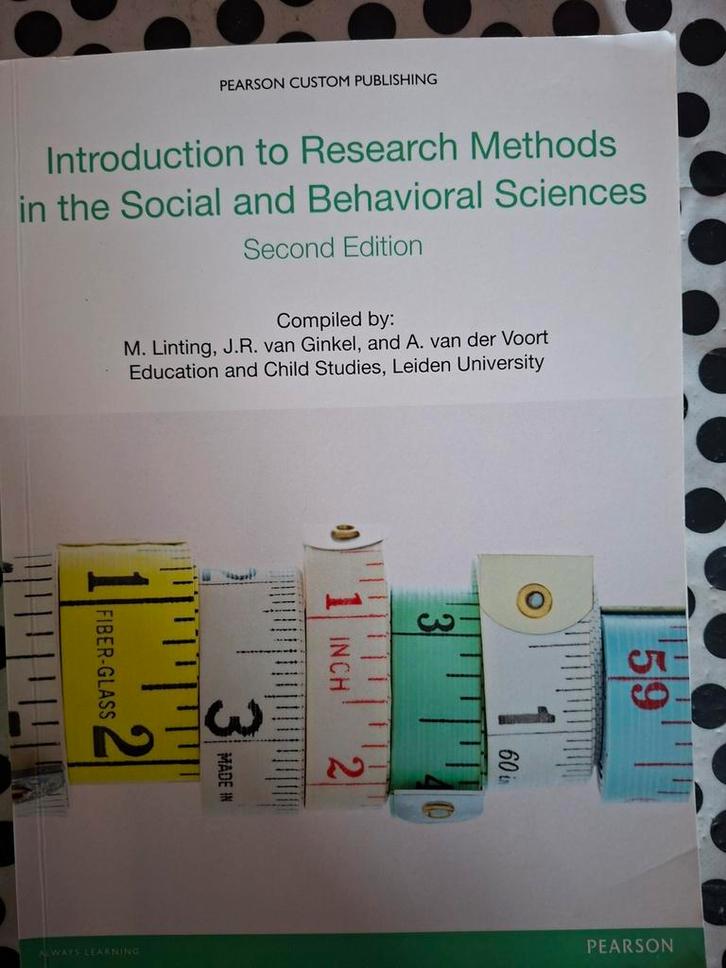 Introduction to Research Methods Social and.., Boeken, Studieboeken en Cursussen, Zo goed als nieuw, Ophalen of Verzenden