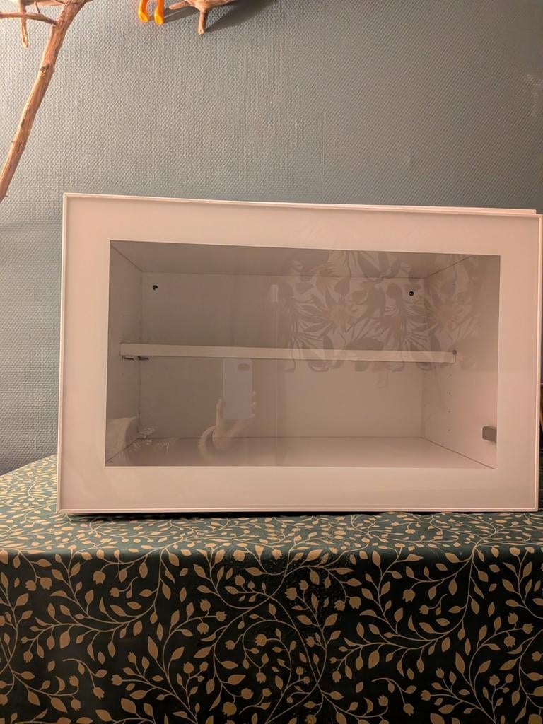 IKEA Besta Badkamerkastje met glazen deur, Ophalen, Gebruikt, Overige typen, 50 tot 100 cm