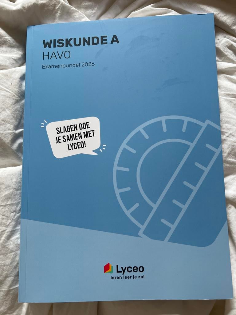 Wiskunde A HAVO Examenbundel 2026 Lyceo, Boeken, Ophalen of Verzenden, Beta, Nieuw, HBO