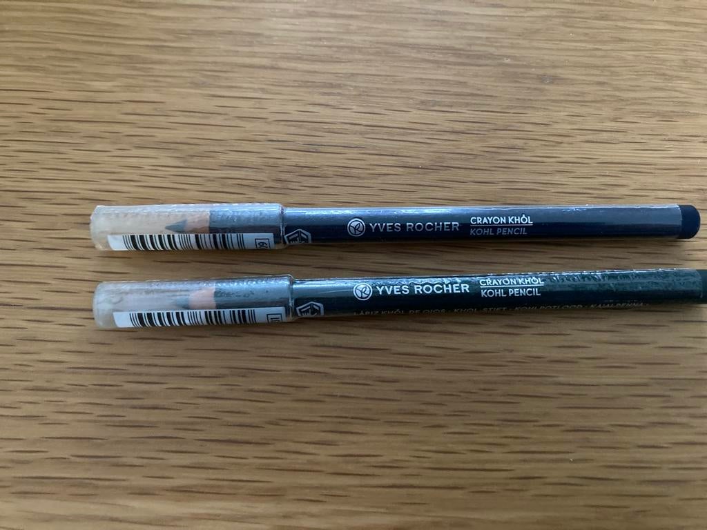 2 oogpotloden van Yves Rocher, Ogen, Blauw, Nieuw, Ophalen of Verzenden