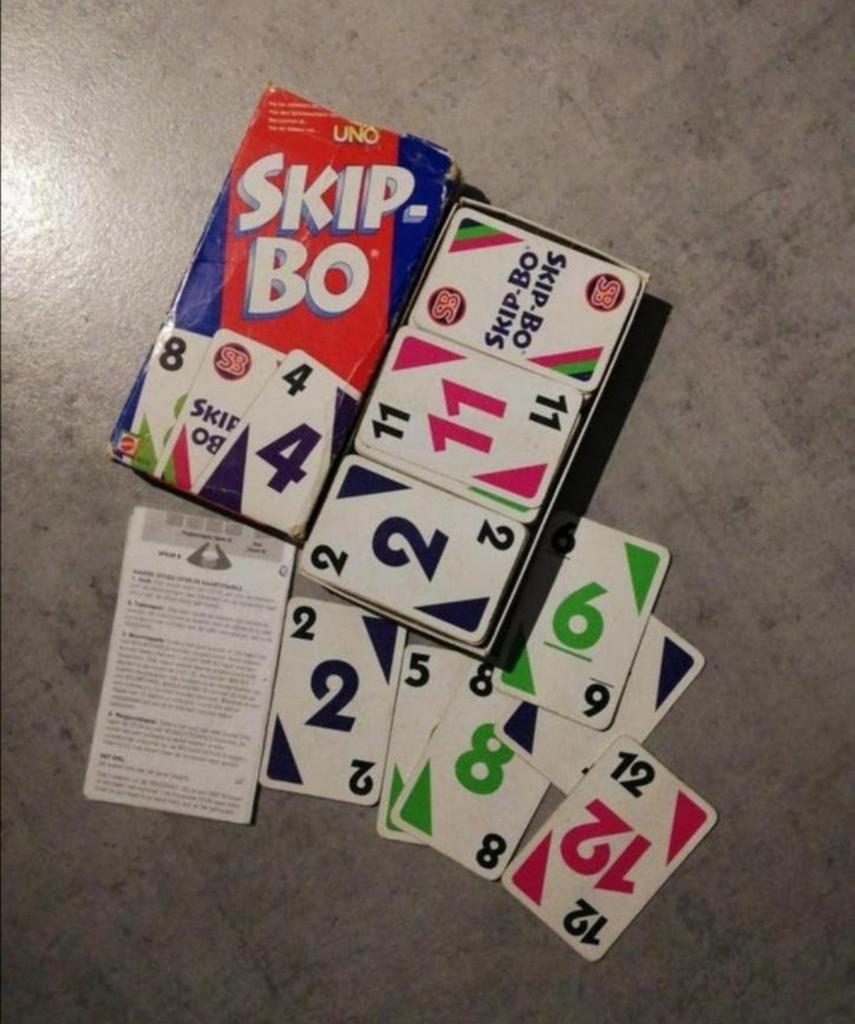 Skip-bo, kaartspel, Vijf spelers of meer, Ophalen of Verzenden, Zo goed als nieuw