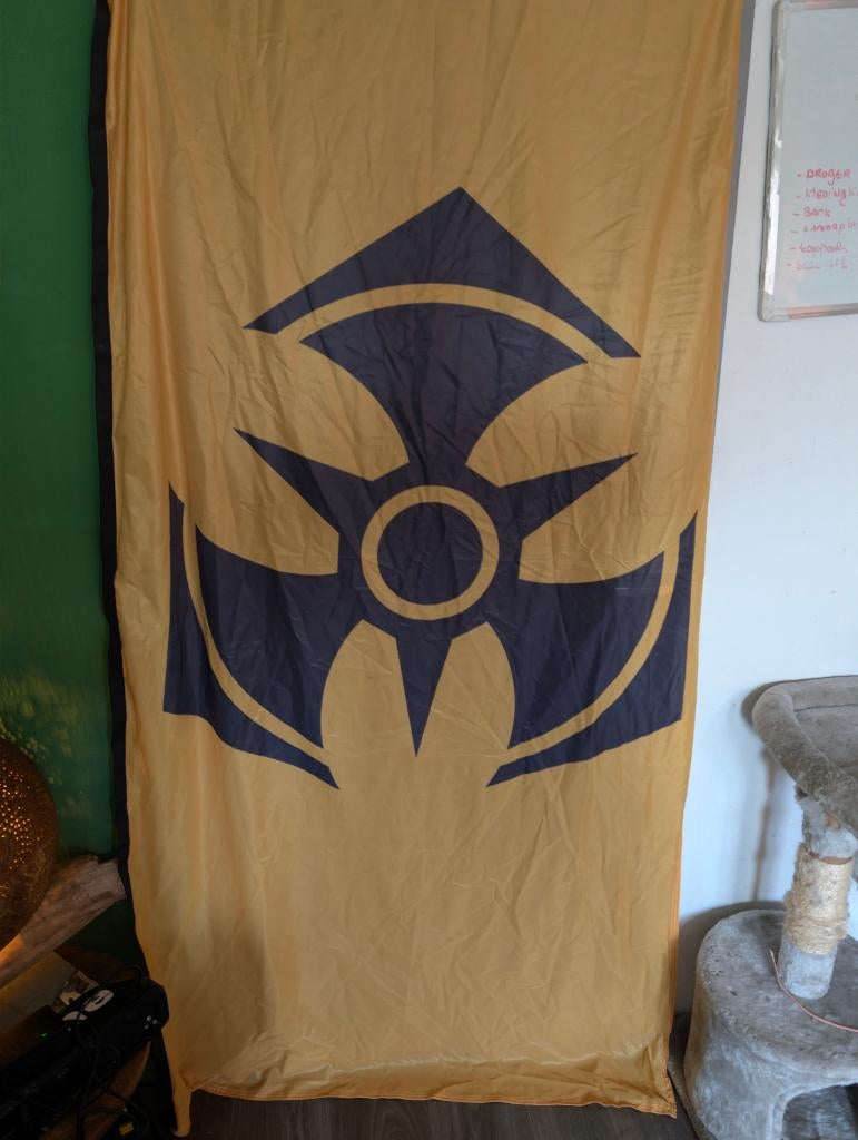 Officiële vlag van Dominator festival, Ophalen of Verzenden, Zo goed als nieuw