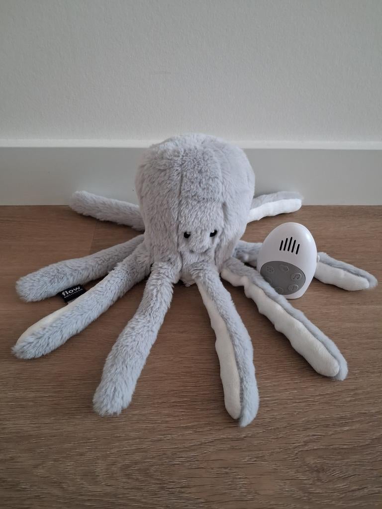 Knuffel Flow Amsterdam Olly octopus met hartslag L1139, Kinderen en Baby's, Speelgoed | Knuffels en Pluche, Ophalen of Verzenden