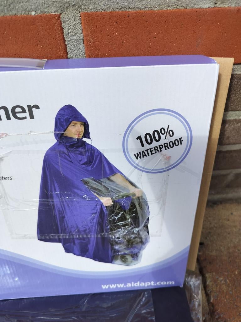 Aidapt scootmobiel Regenponcho, Ophalen