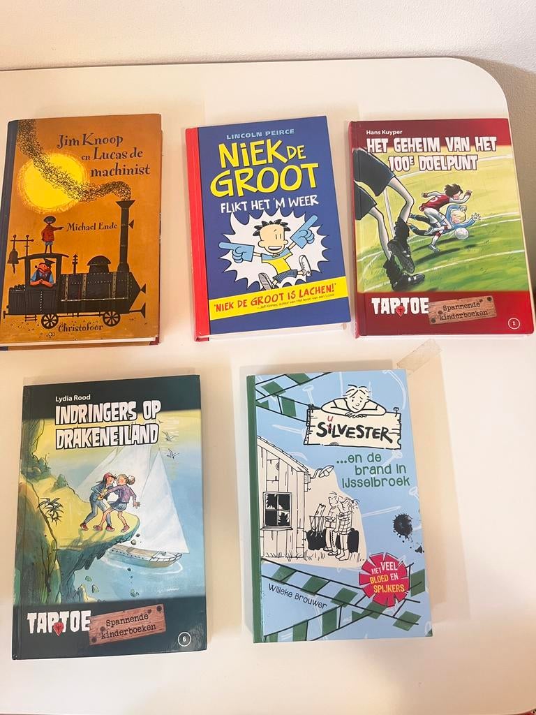 5 x jeugd boeken, Ophalen of Verzenden, Zo goed als nieuw