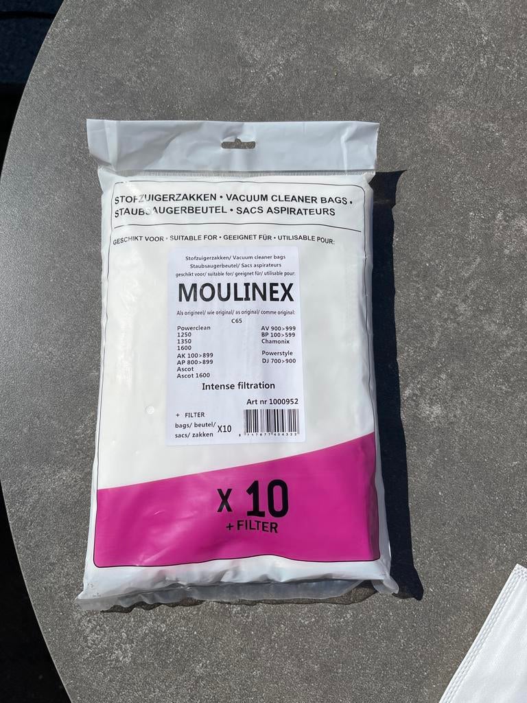 13 Stofzuigerzakken voor Moulinex (zie label voor type), Stofzak, Stofzuiger, Nieuw, Ophalen of Verzenden