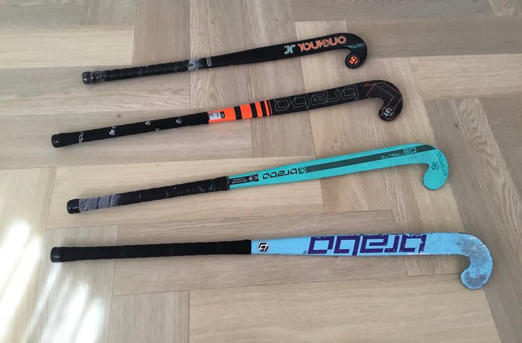 gebruikte hockey sticks, Sport en Fitness, Hockey, Ophalen of Verzenden, Gebruikt, Stick