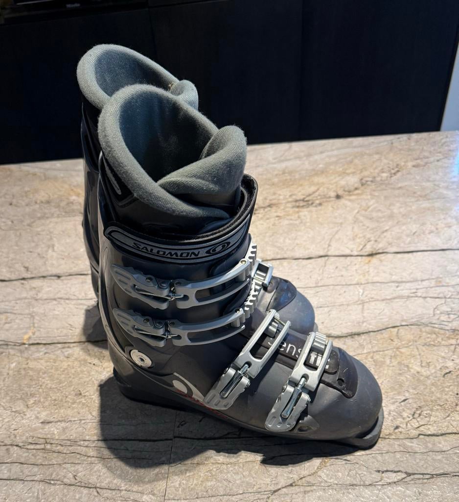 Salomon skischoenen maat 44, Sport en Fitness, Skiën en Langlaufen, Gebruikt, Schoenen, Skiën, Salomon