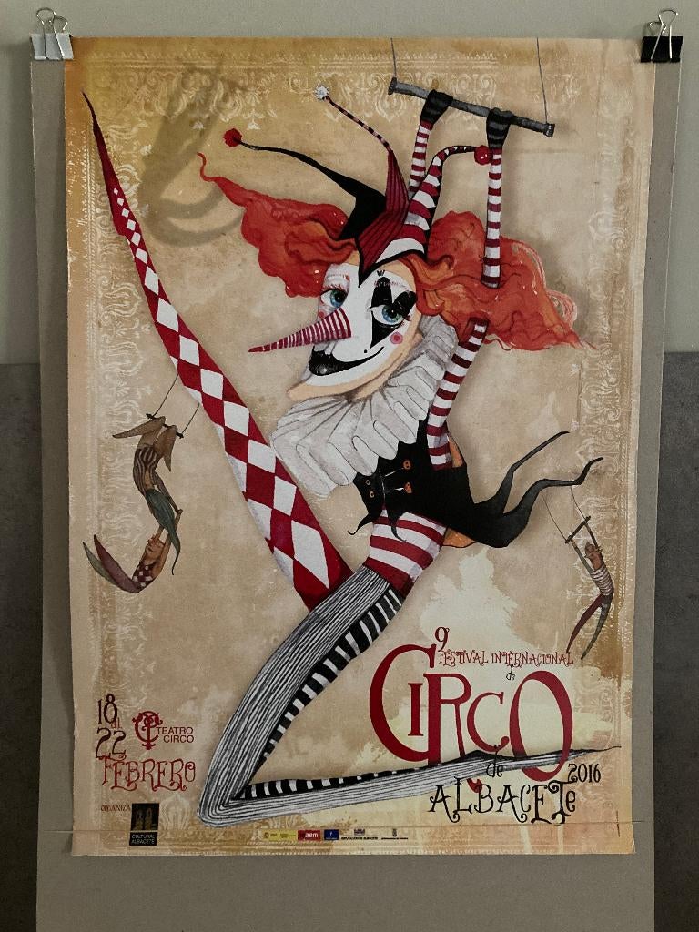 CIRCUS AFFICHE, Verzenden, Nieuw