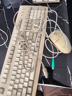 Vintage PS/2 Muis en Toetsenbord Set - Compaq, Computers en Software, Rechtshandig, Muis, Gebruikt, Toetsenbord en muis-set