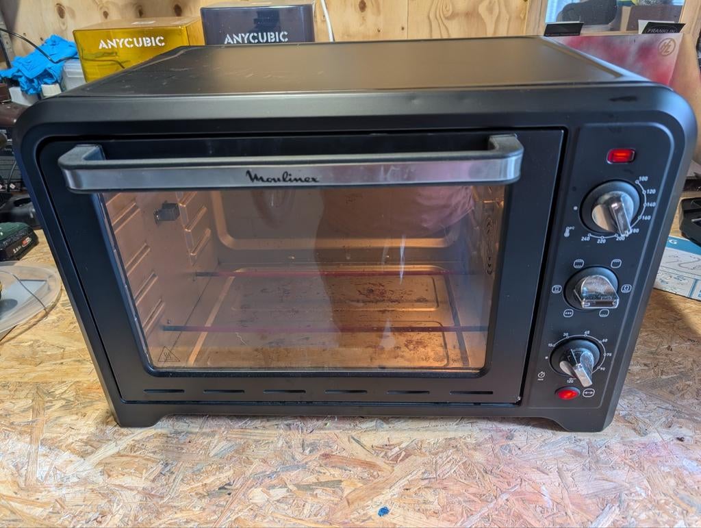 Moulinex Mini Oven met Grill Functie, Ophalen, Minder dan 45 cm, Gebruikt, Hete lucht