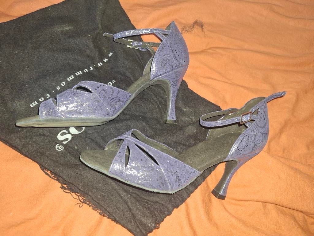 Salsa dansschoenen - Maat 38,5, Ophalen, Gebruikt, Schoenen