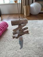 Houten hanger met drijfhout en visje - Maritieme decoratie, Ophalen, Zo goed als nieuw
