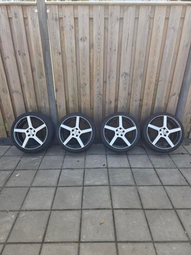 Set van 4 Dotz 5x100 17inch 205/40ZR17, Auto-onderdelen, Banden en Velgen, Nieuw, 17 inch, Band(en), Zomerbanden