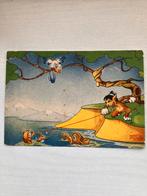 Frans van Lamsweerde Vissende kat, Verzamelen, Ophalen of Verzenden, 1940 tot 1960, Gelopen, Overige thema's