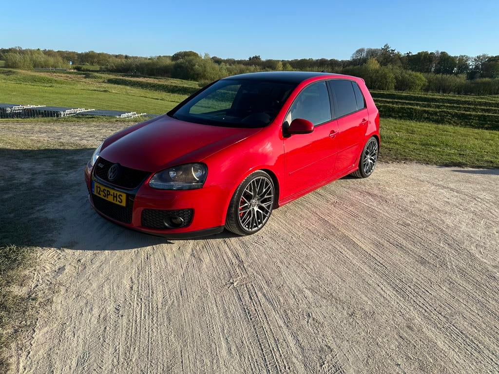 Volkswagen Golf 2.0 GTI 147KW 5D 2006 Rood, Stof, Zwart, 4 cilinders, Origineel Nederlands