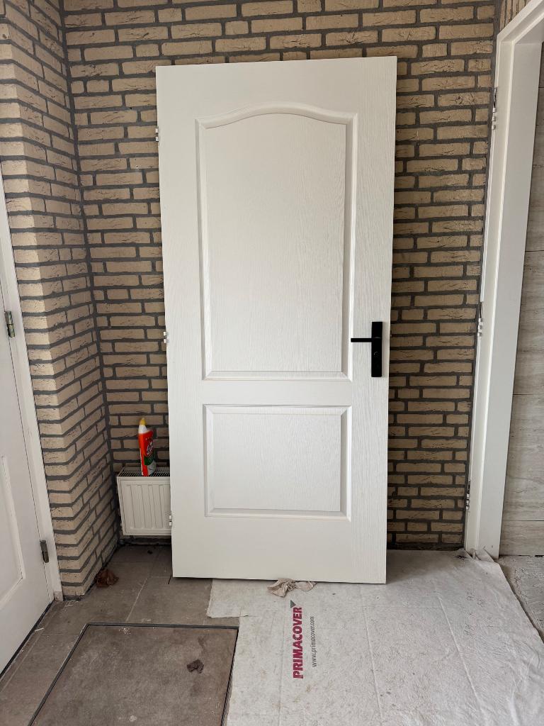 Stompe binnendeuren, Ophalen, Kunststof, Gebruikt, 80 tot 100 cm