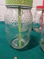 Drinkglazen met rietje en dop 4 stuks, Ophalen of Verzenden, 'T Olde Gre-j, Info@toldegrej.nl, Endepoelstraat 20f Didam