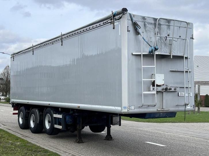 De Kraker KO-15-30 / 2 x Stuuras / Liftas / 64M3 / ABS / BPW, Auto's, Vrachtwagens, Bedrijf, Te koop, ABS, LED verlichting, Aanhangers en Opleggers