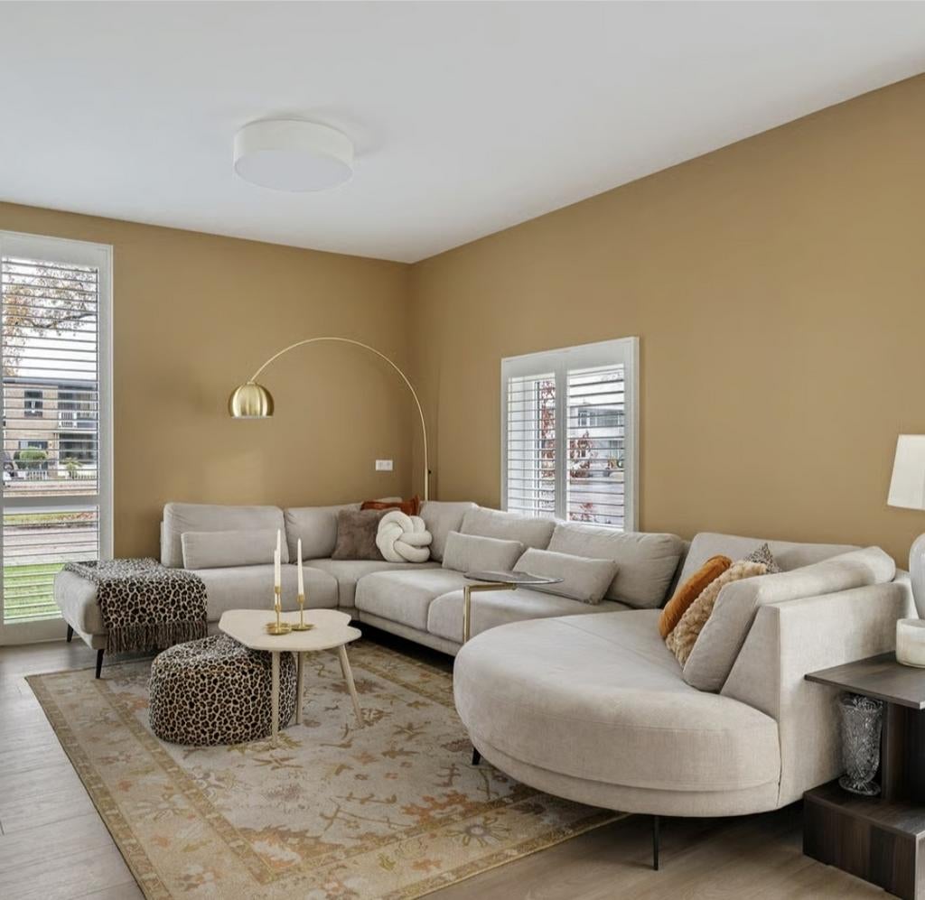 Prachtige Hoekbank van Haco - Zo goed als nieuw (404 cm), 100 tot 125 cm, Hoekbank, 300 cm of meer, Ophalen of Verzenden