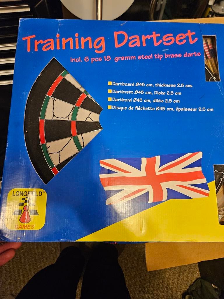 Longfield training dartsset, Ophalen of Verzenden, Nieuw, Pijlen
