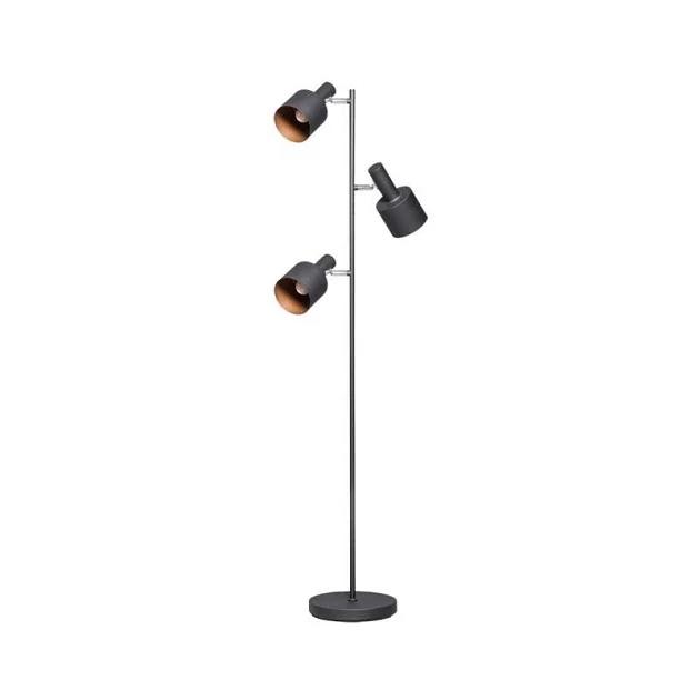 ETH Sledge vloerlamp 3-lichts zwart/goud, Huis en Inrichting, Ophalen, Zo goed als nieuw, Metaal, 150 tot 200 cm