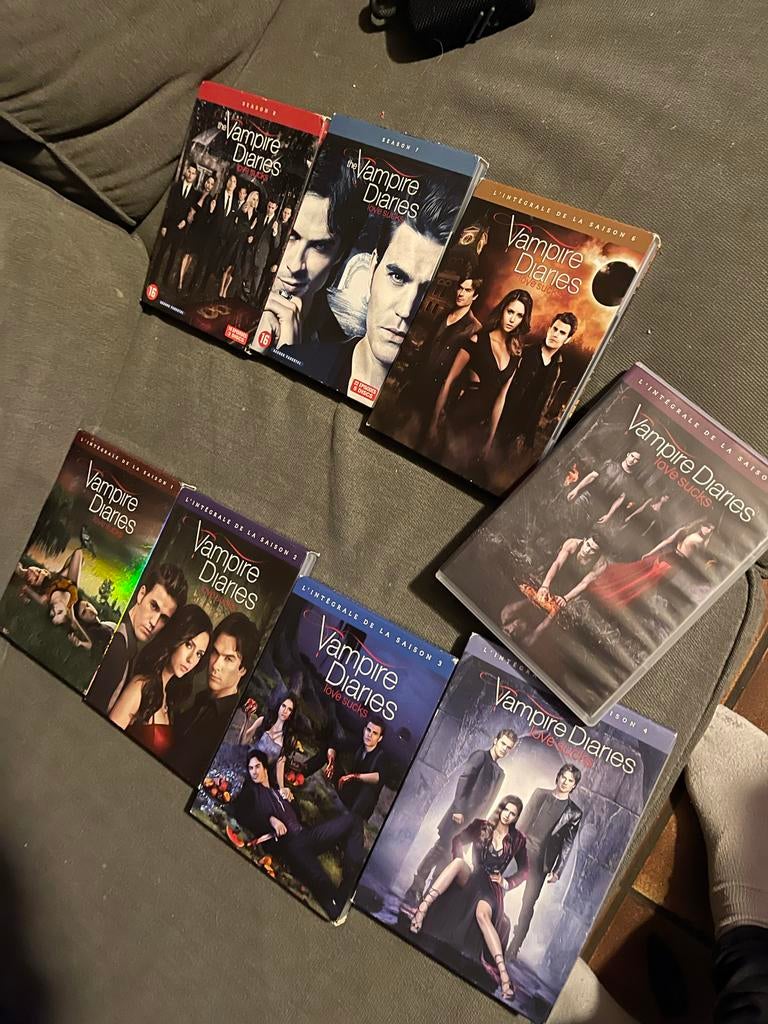 The Vampire Diaries Complete Serie DVD Boxset Seizoen 1-8, Cd's en Dvd's, Dvd's | Tv en Series, Gebruikt, Drama, Boxset, Vanaf 16 jaar