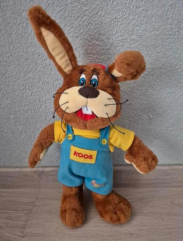 Koos Konijn knuffel, Ophalen of Verzenden, Zo goed als nieuw, 6 maanden tot 2 jaar