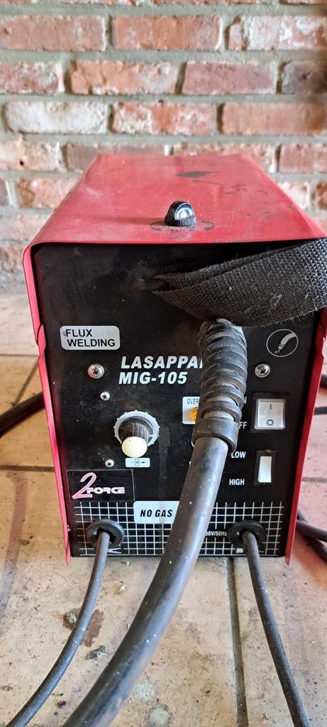 2-Force MIG-105 Lasapparaat - Compact en Krachtig, Ophalen, Gebruikt, Minder dan 150 ampère, Overige typen