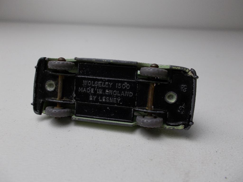 1958 Matchbox Series Lesney Nr. 57A WOLSELEY 1500., Ophalen of Verzenden, Gebruikt, Auto, Lesney