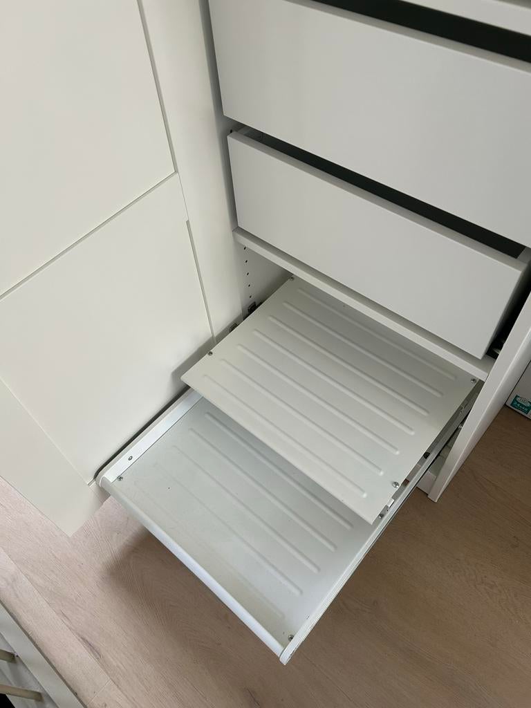 4 IKEA Bergsbo kasten met inrichting, Ophalen, 200 cm of meer, 50 tot 100 cm, Zo goed als nieuw
